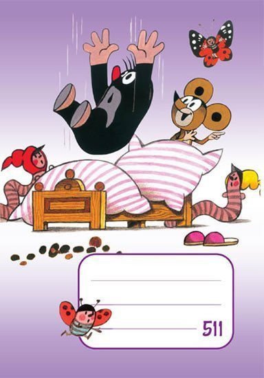 Školní sešit KRTEK 511 linka, A5