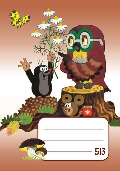 Školní sešit KRTEK 513 linka, A5