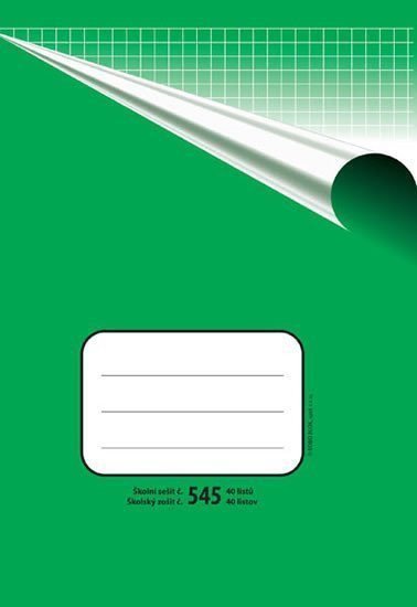 Školní sešit BOBO 545 čtvereček, A5