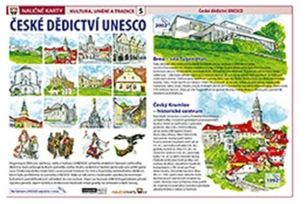 Naučné karty České dědictví UNESCO