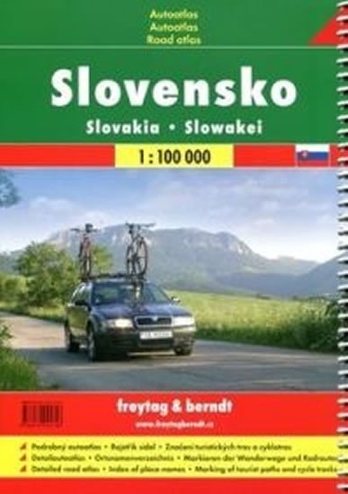 Autoatlas Slovensko 1 : 100 000 turistický