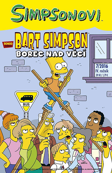 Bart Simpson Borec nad věcí