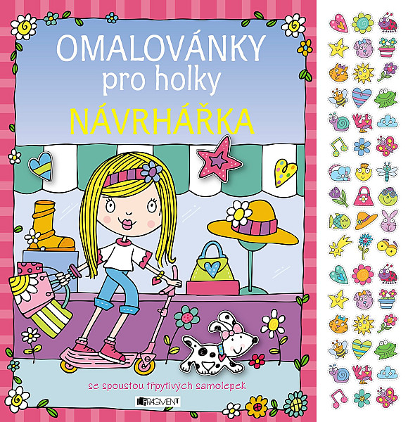 Omalovánky pro holky – Návrhářka