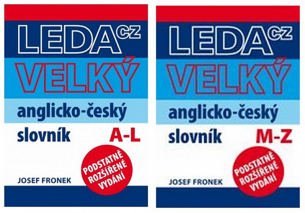 Velký anglicko-český slovník 1. a 2. díl