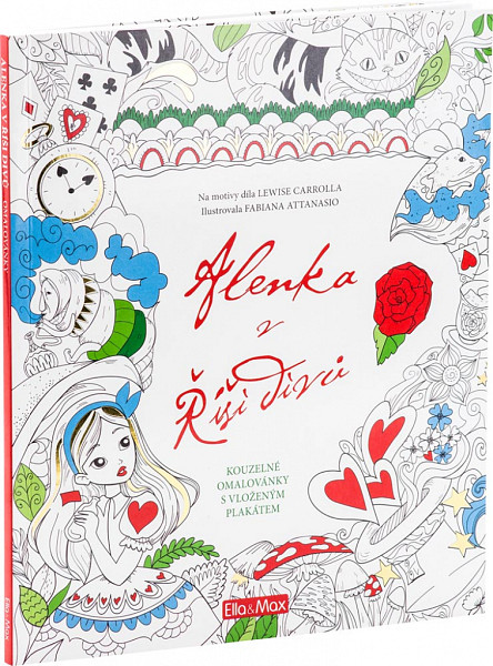 Alenka v říši divů - omalovánky