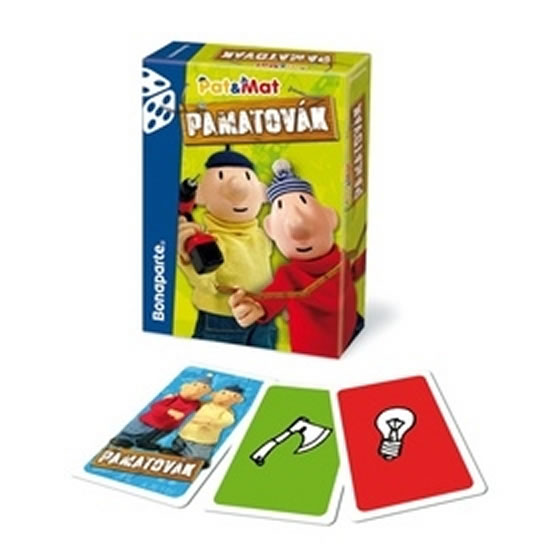 Postřehová hra PAMATOVÁK - Pat a Mat