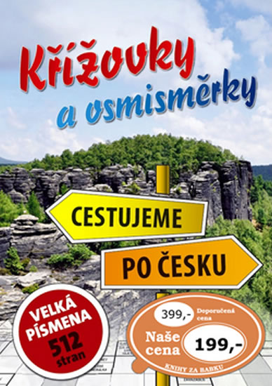 Křížovky a osmisměrky Cestujeme po Česku
