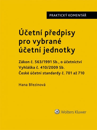 Účetní předpisy pro vybrané účetní jednotky