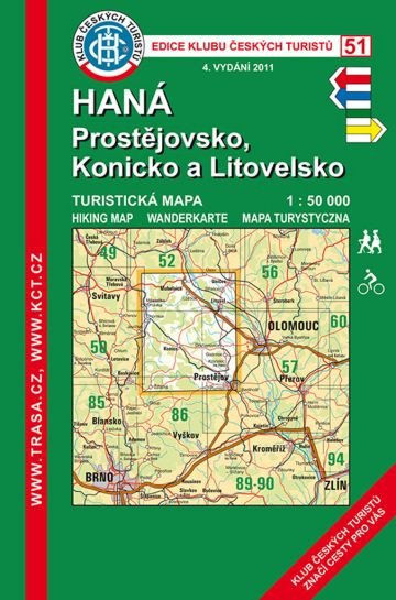 KČT 51 Haná, Prostějovsko