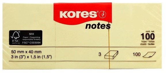 Samolepící bločky 50 x 40 / 100 papírků