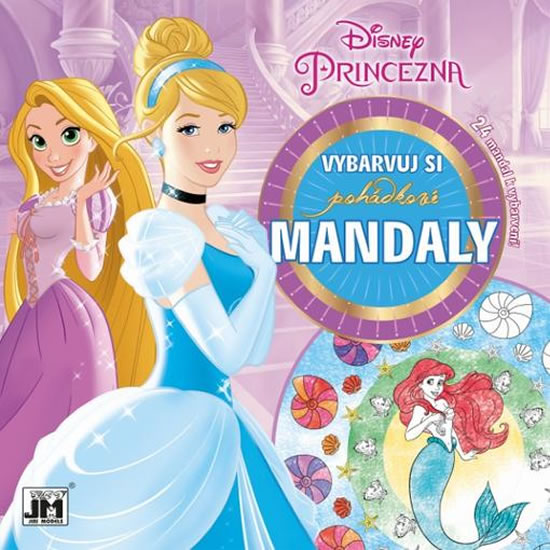Pohádkové mandaly Disney Princezna