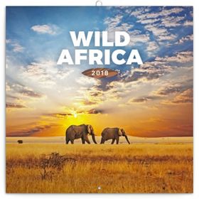 Divoká Afrika 2018 - nástěnný kalendář