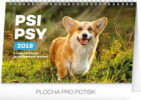 Psi Psy 2018 - stolní kalendář