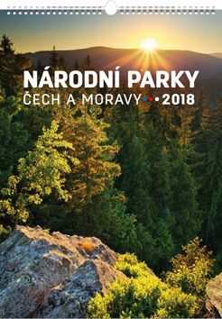 Národní parky Čech a Moravy 2018 - nástěnný kalendář