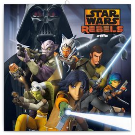Star Wars Rebels Povstalci - nástěnný kalendář 2018