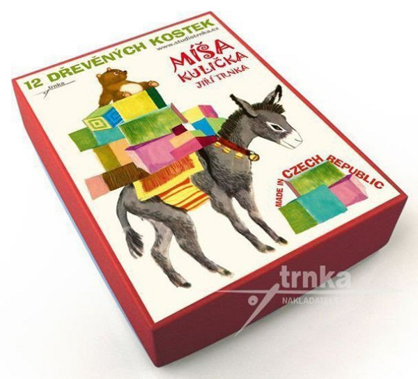 Dřevěné kostky Míša Kulička