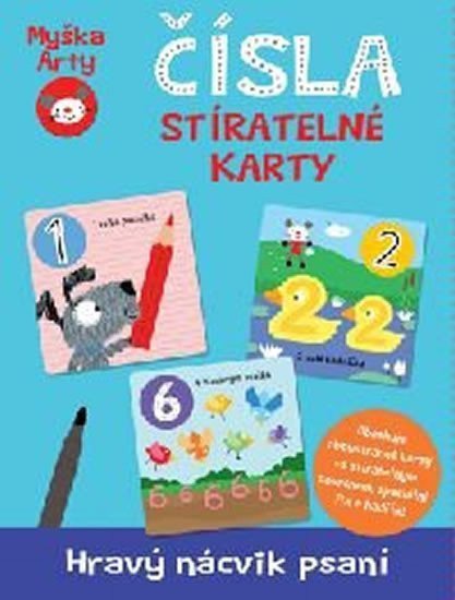 Čísla Stíratelné karty