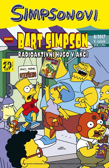 Bart Simpson Radioaktivní Hugo v akci