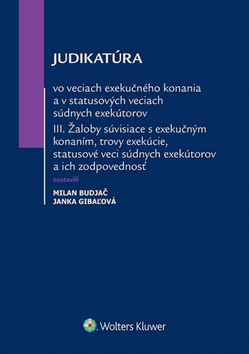 Judikatúra vo veciach exekučného konania