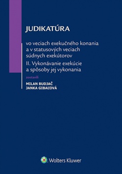 Judikatúra vo veciach exekučného konania