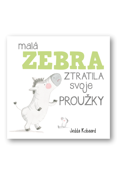Malá zebra ztratila svoje proužky