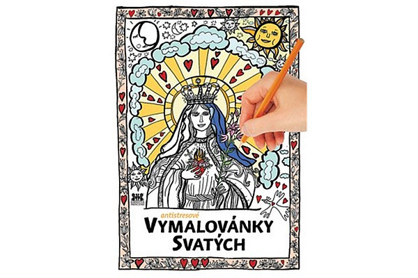 Antistresové vymalovánky svatých