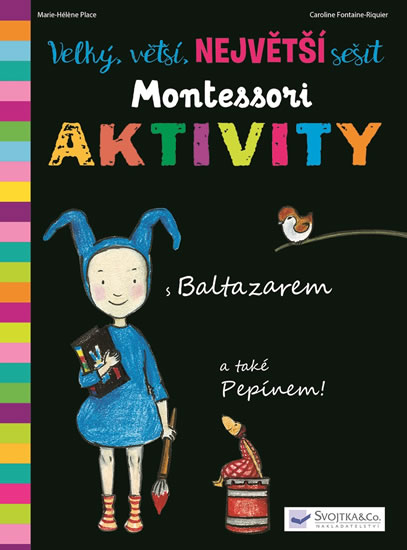 Velký, větší, NEJVĚTŠÍ sešit Montessori Aktivity