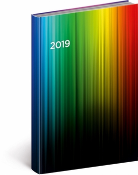 Denní diář Cambio 2019, barevný, 15 x 21