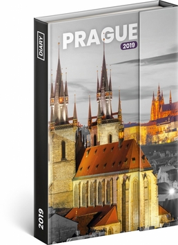 Týdenní magnetický diář Praha 2019, 10,5
