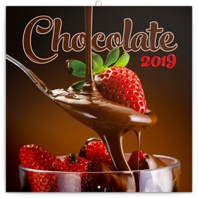 Poznámkový kalendář Čokoláda 2019, voňav