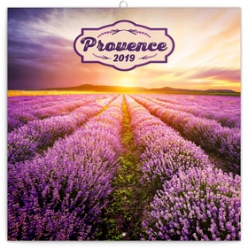 Poznámkový kalendář Provence 2019, voňav