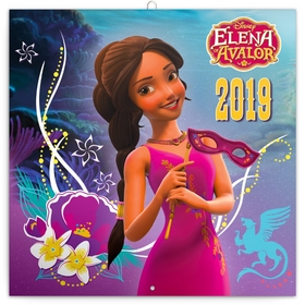 Poznámkový kalendář Elena z Avaloru 2019