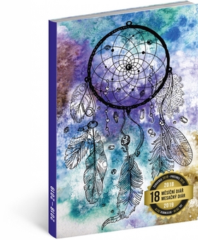 18 měsíční diář Petito – Lapač snů 2018/19