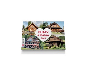 Chaty a chalupy 2019 - stolní kalendář
