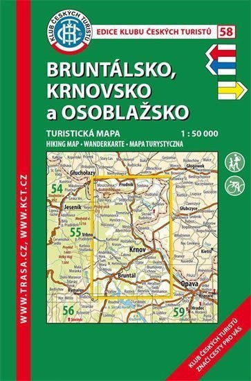KČT 58 Bruntálsko, Krnovsko a Osoblažsko