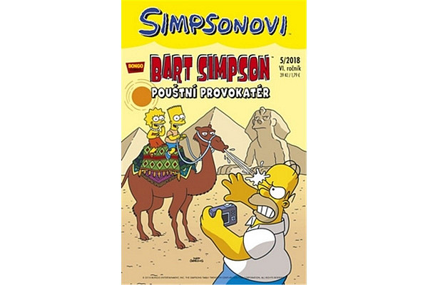 Bart Simpson Pouštní provokatér