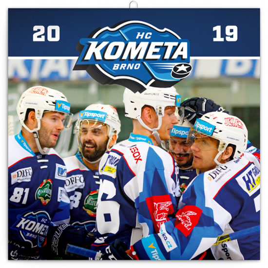 Poznámkový kalendář HC Kometa Brno 2019