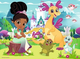 Puzzle Nella princezna rytířů Bezstarostná zábava