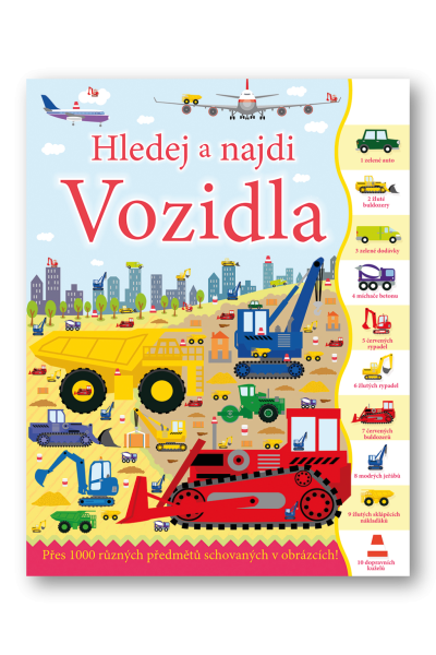 Vozidla - Hledej a najdi
