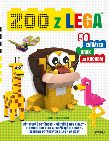 Zoo z lega 50 zvířátek krok za krokem