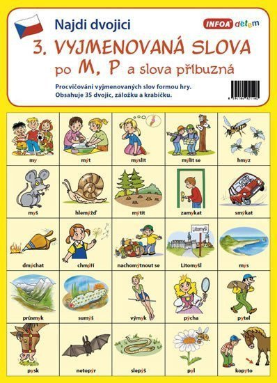 Najdi dvojici 3 Vyjmenovaná slova po M, P