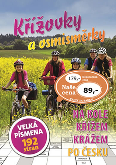 Křížovky a osmisměrky Na kole křížem krážem po Česku