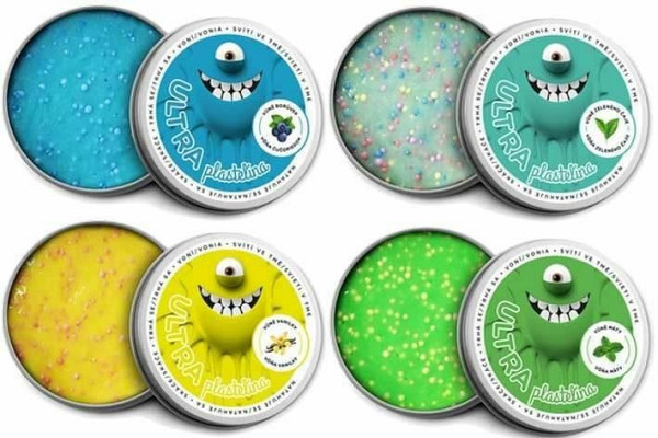 Plastelína svítící ve tmě 80g