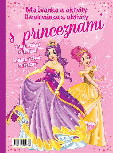 Maľovanka Omalovánka a aktivity s princeznami