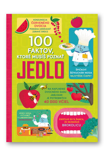 100 faktov, ktoré musíš poznat Jedlo