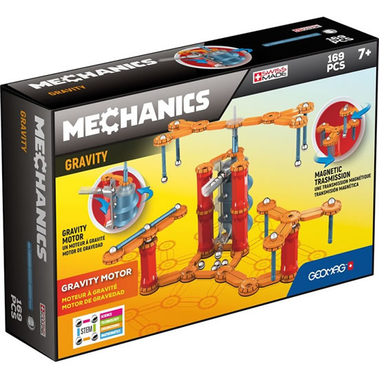 Stavebnice Geomag Mechanics Gravity 169 pcs