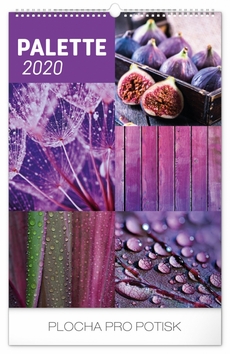 Nástěnný kalendář Paleta 2020