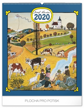 Nástěnný kalendář Josef Lada – Rok na vsi 2020