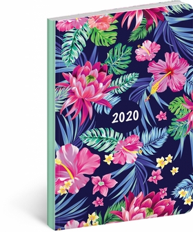 Ultralehký diář Květiny 2020