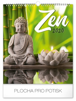 Nástěnný kalendář Zen 2020